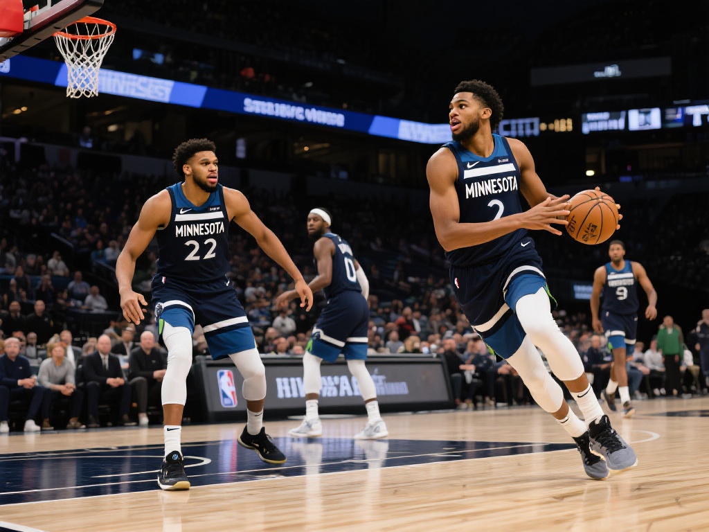 明尼苏达森林狼队本赛季同样表现出众。他们